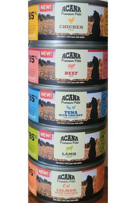 Acana - Premium Pate Kedi Konservesi Karışık 5 Adet