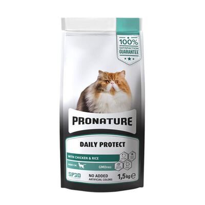 pronature - Pronature Tavuklu ve Pirinçli Yetişkin Kedi Maması 1,5 kg