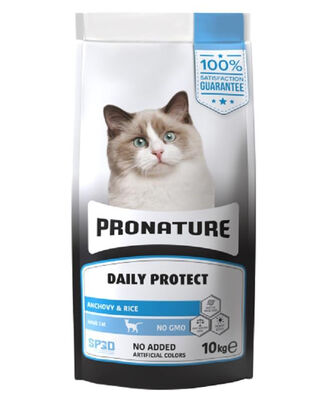 pronature - Pronature Hamsili Yetişkin Kedi Maması 10 Kg