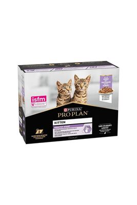 Pro Plan - Pro Plan Kitten Pouch Hindili Yavru Kedi Konservesi 10 Adet 85 Gr