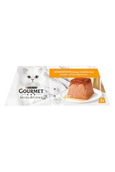 Purina Gourmet Revelations Tavuklu Kedi Yaş Maması 2x57gr - Kedi Pastası - Thumbnail