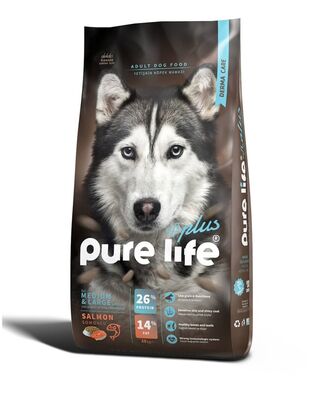 PureLife - Pure Life Plus Sensitive Somonlu Hassas Yetişkin Köpek Maması 15 Kg