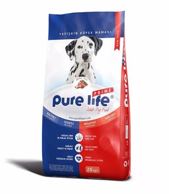 PureLife - Pure Life Prime Biftekli Yetişkin Köpek Maması 15 Kg