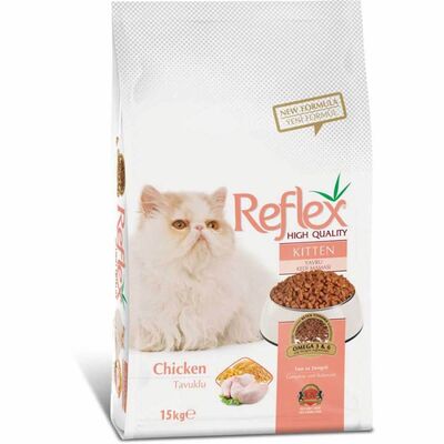 Reflex - Reflex Kitten Tavuklu Yavru Kedi Maması 15 Kg