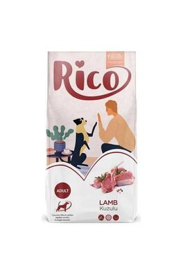 Rico - Rico Kuzu Etli Yetişkin Köpek Maması 15 Kg