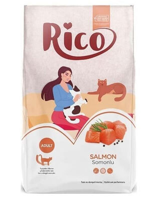 RİCO - Rico Somonlu Yetişkin Kedi Maması 2 Kg