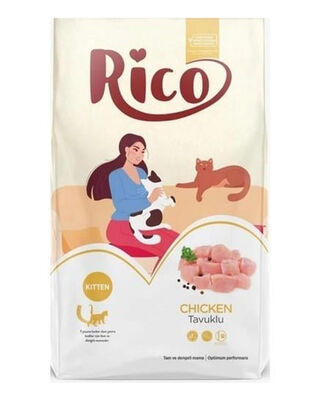 RİCO - Rico Tavuklu Yavru Kedi Maması 2 Kg