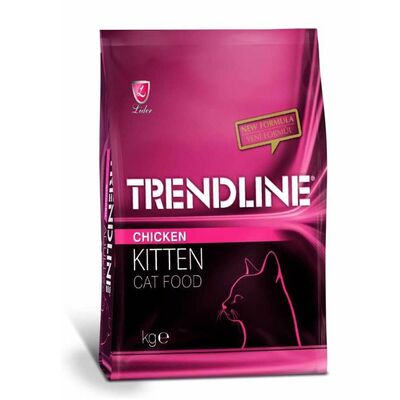 Trendline - Trendline Kitten Tavuklu Yavru Kedi Maması 1 kg