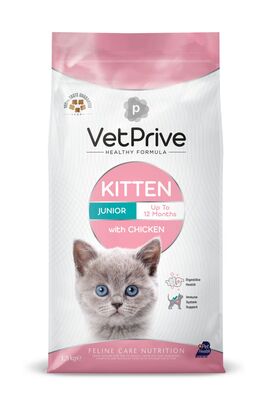 VetPrive - VetPrive Vet Prive Yavru Kedi Maması Tavuklu 1.5 Kg