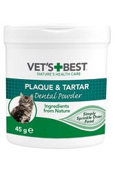 Vet's Best Kediler Için Plak Ve Tartar Ağız Bakım Tozu 45 gr - Thumbnail