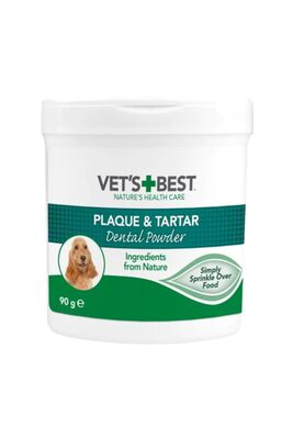 Vet's Best - Vet's Best Köpekler Için Deniz Ve Spirulina Yosunu Özlü Plak Ve Tartar Önleyici Ağız Bakım Tozu 90gr