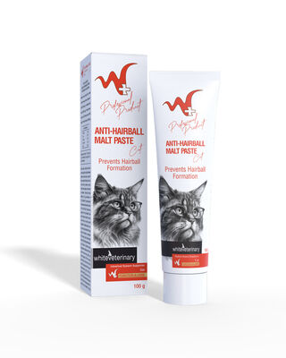 WhiteVeterinay - Whiteveterinay Malt Paste 30 Gr ( Kediler İçin Tüy Yumağı Önleyici Malt Macunu )