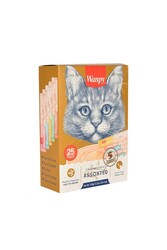 Wnapy Karışık Sıvı Kedi Ödül Maması 14gr X24 - Thumbnail